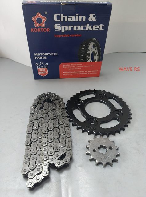 KORTOR WAVE RS Set Chain for Honda TL-KOR03 motorcycle part
